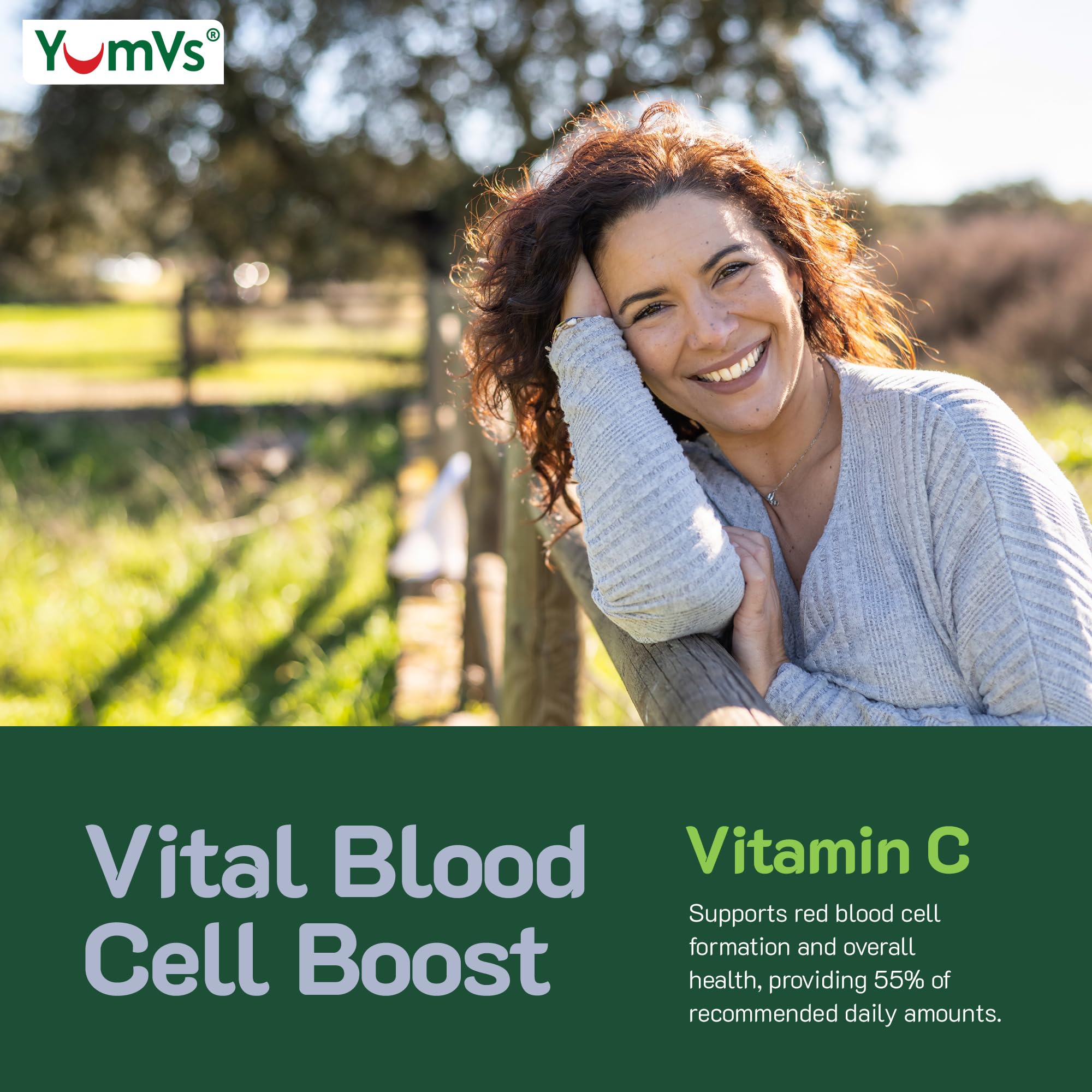 Supports immune health and iron deficiency with 10 mg iron