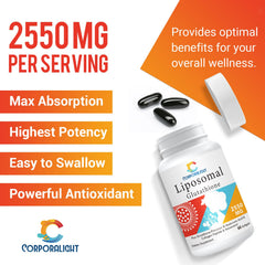 Immune support with liposomal glutathione illustration