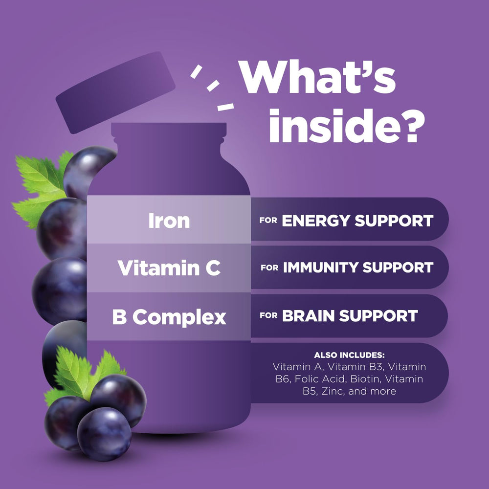 Immune support multivitamin gummies