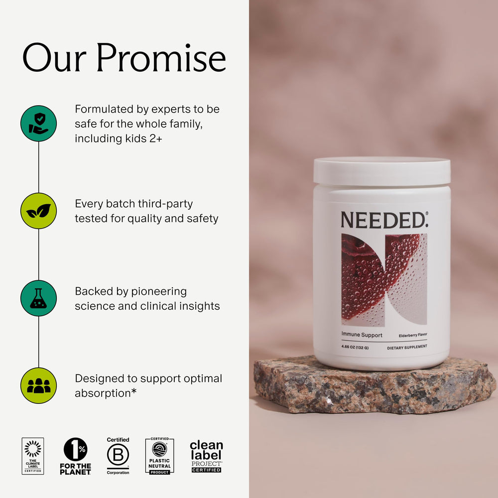 Family-sized bag of Immune Support Immunity Powder