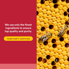 Supports immune health with propolis