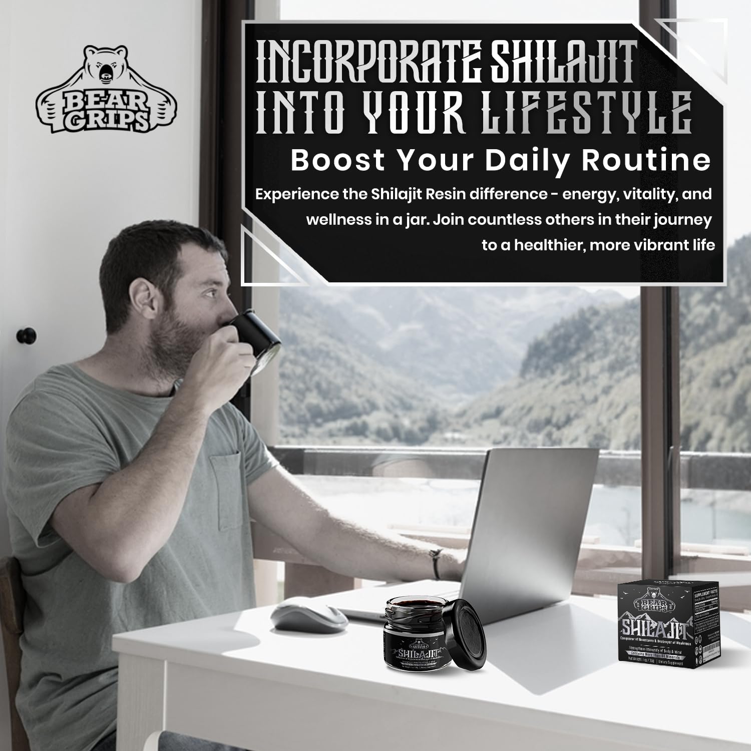 Shilajit resin supporting immune system