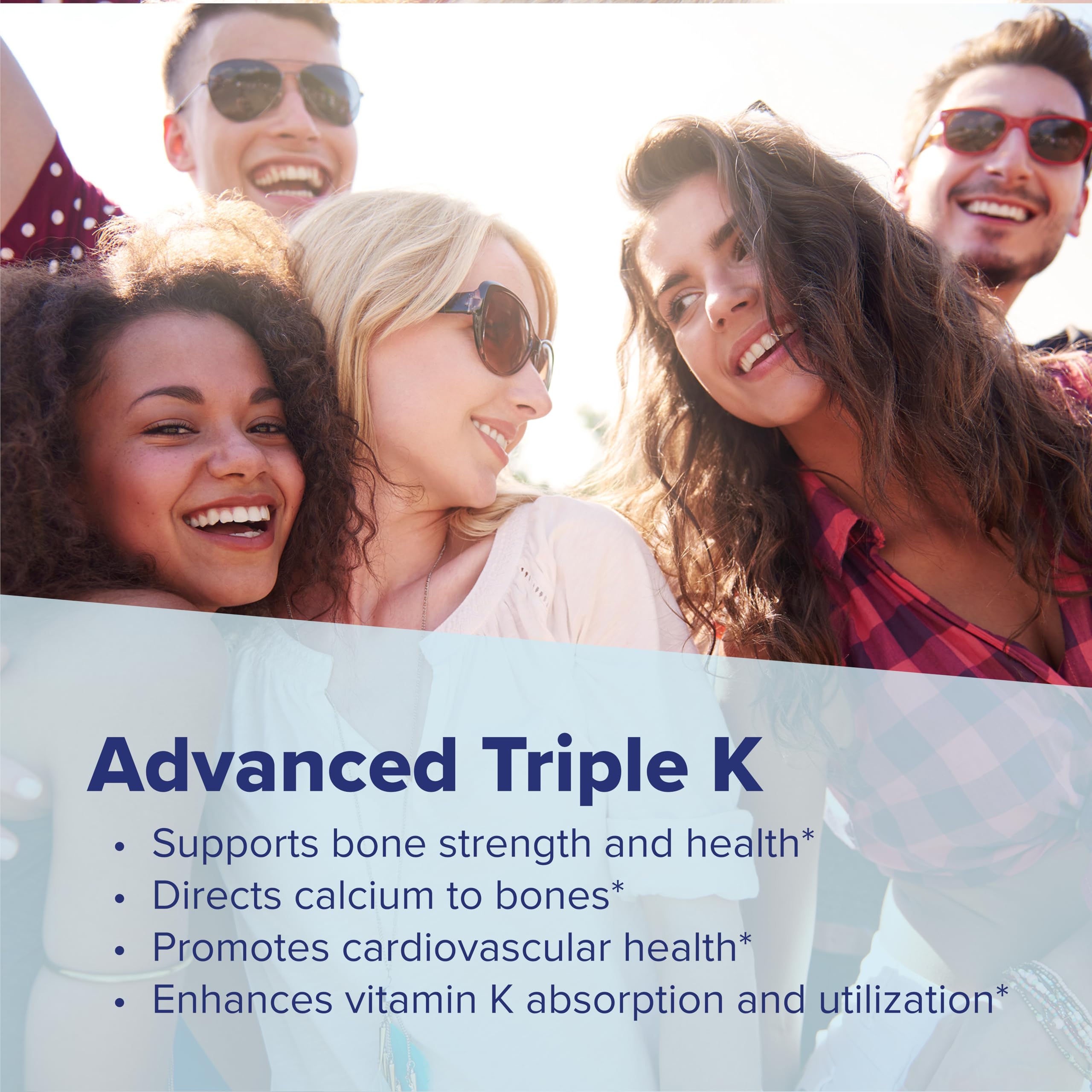 Immune support and calcium absorption with Triple K