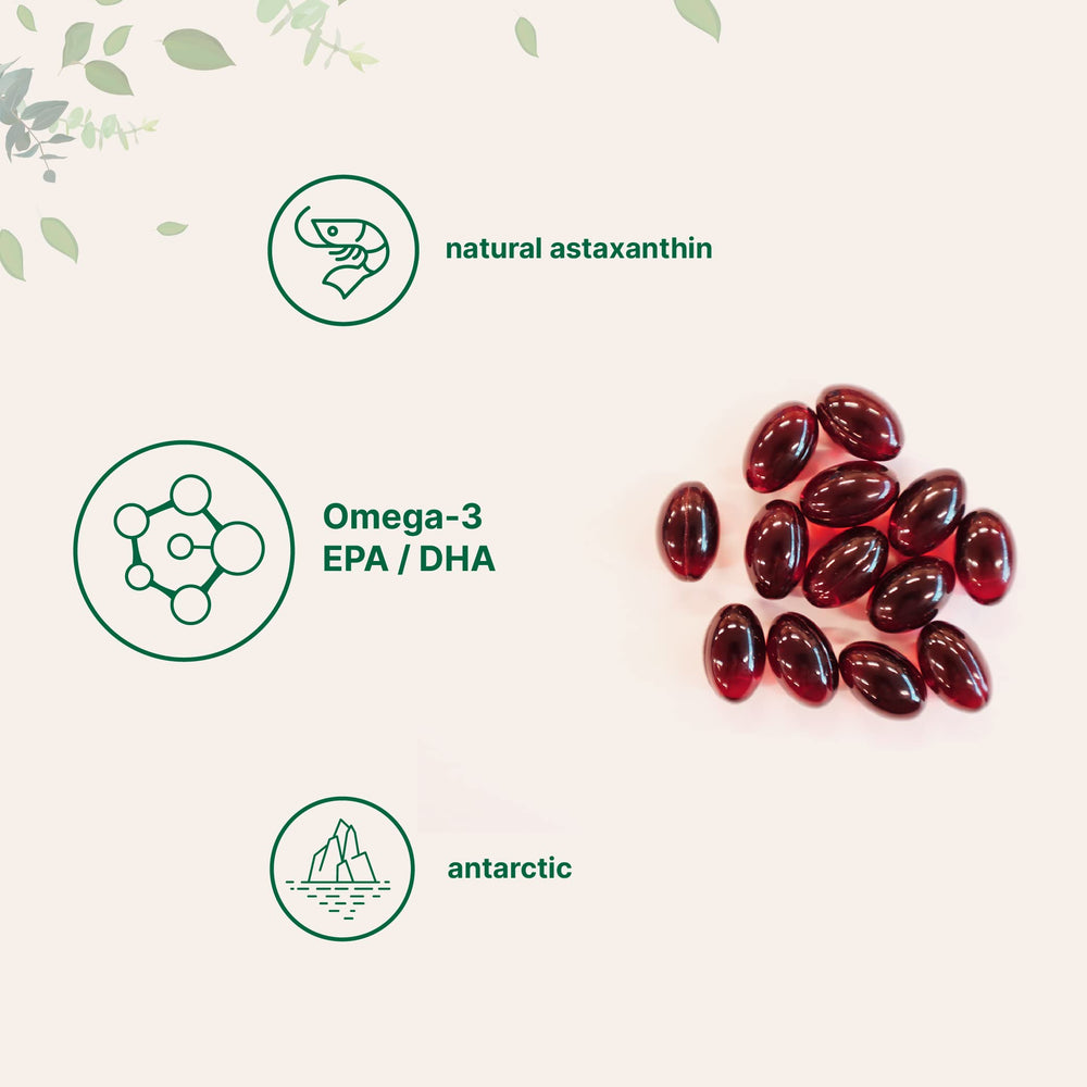 Immune-support vitamins and minerals in a krill oil supplement