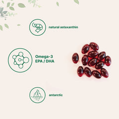 Immune-support vitamins and minerals in a krill oil supplement