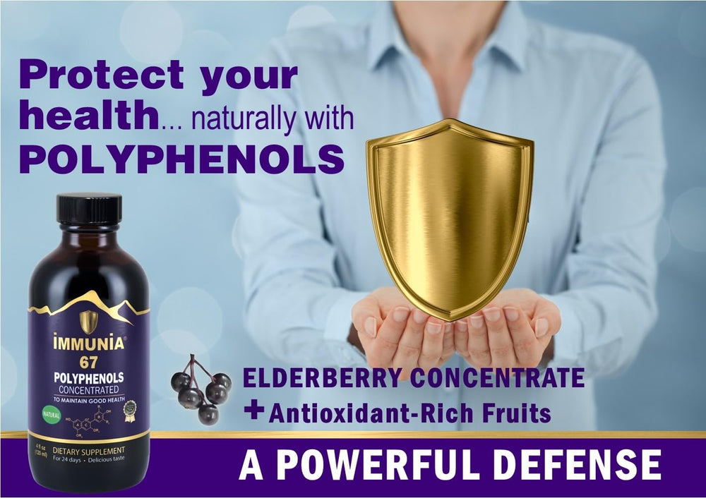 Assorted antioxidant berries used in Immunia 67 formula