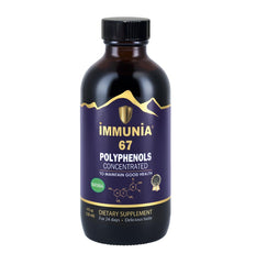 Imunia 67 Polyphenols elderberry concentrate bottle