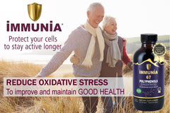 Liquid Immunia 67 Polyphenols formula with dropper