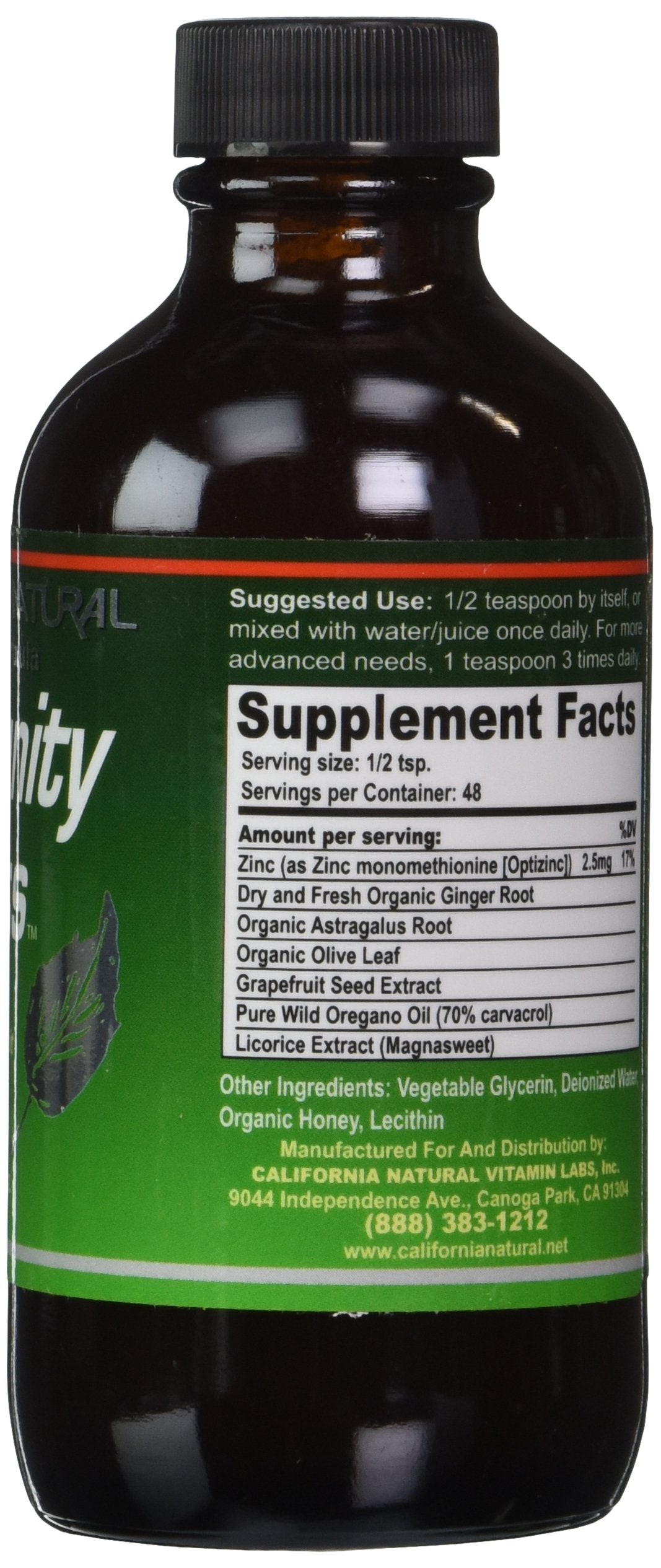 Immunity Shots with organic ginger root and ingredients