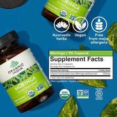 Immunity support with Organic India Moringa Capsules