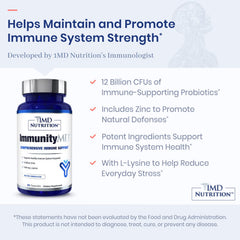 Prebiotic ingredient included in ImmunityMD formula