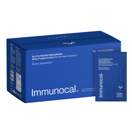 Immunocal Glutathione Precursor bottle and label