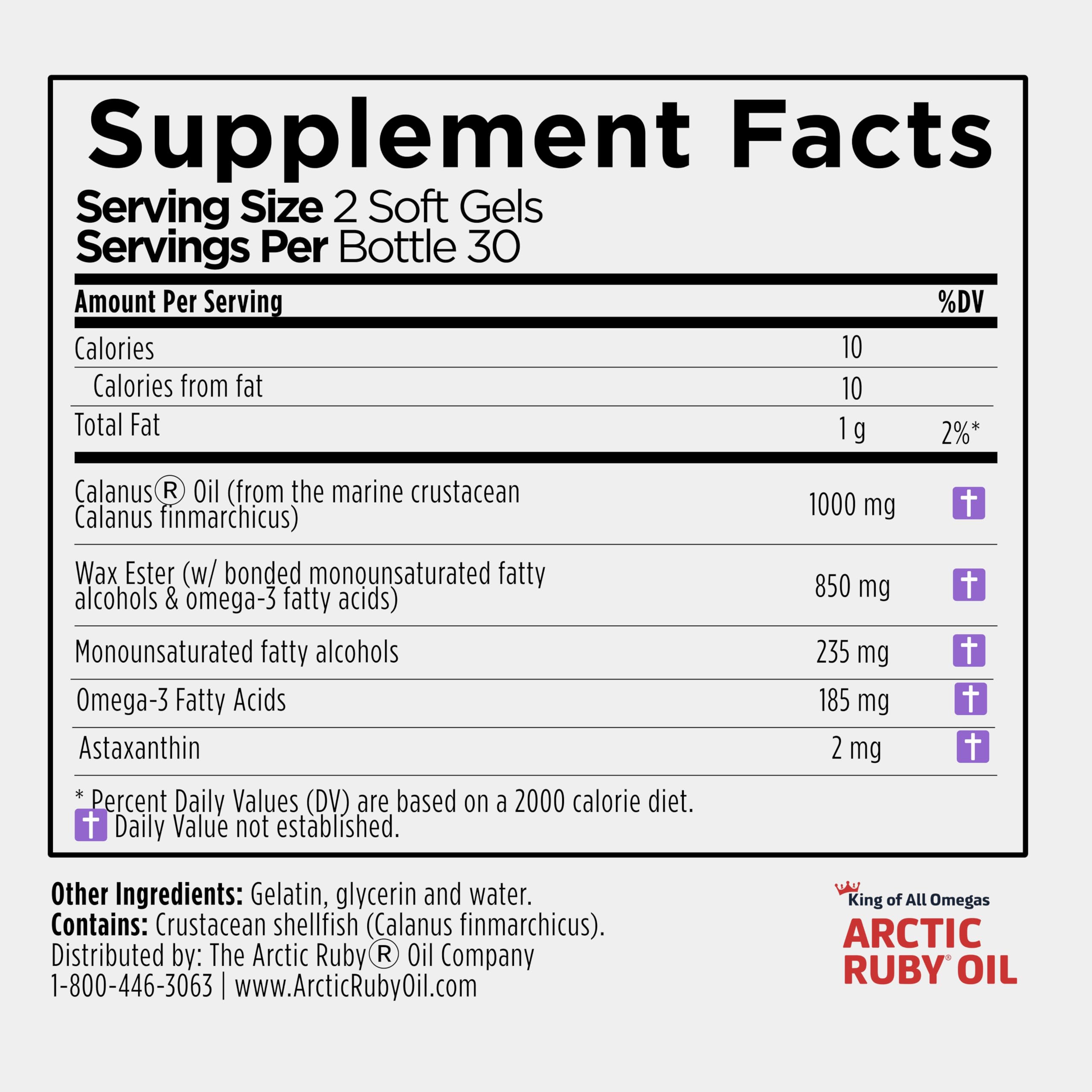 Immunocorp Arctic Ruby Oil cap detail—wax ester technology highlighting absorption efficiency.