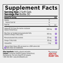 Immunocorp Arctic Ruby Oil cap detail—wax ester technology highlighting absorption efficiency.