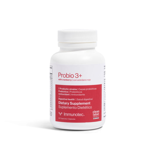 Immunotec PROBIO 3+ with Cranberry product bottle