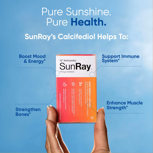 Sunray Calcifediol 75 mcg packaging