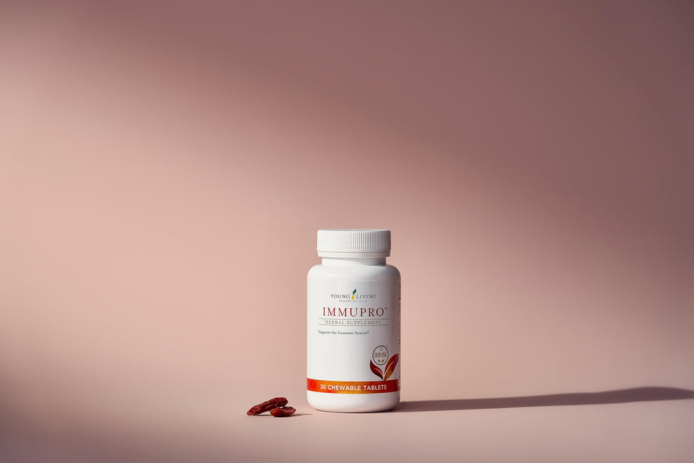 Close-up of ImmuPro chewable tablets