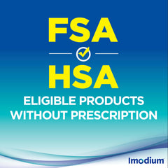 Imodium A-D Caplets travel pack ready for carry-on use
