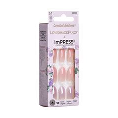 imPRESS LoveShackFancy nails pack with multiple designs for versatile looks