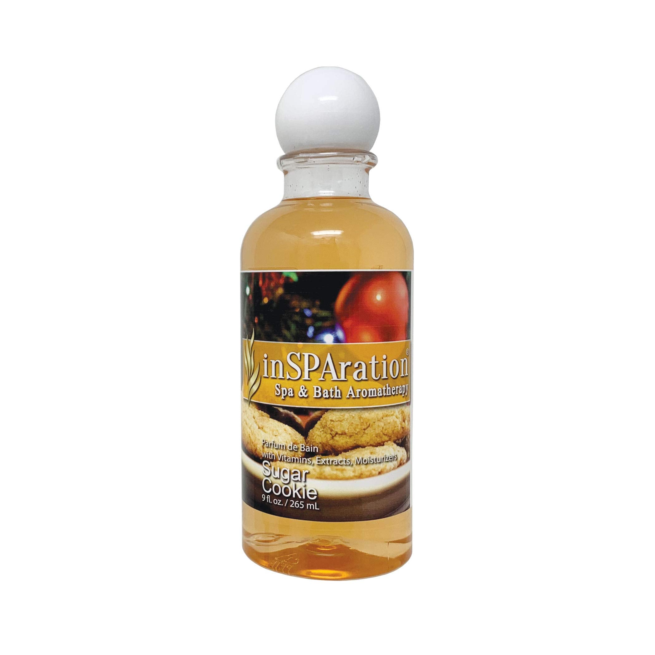inSPAration Spa Aromatherapy 9oz bottle in Holiday Sugar Cookie & Pumpkin scent