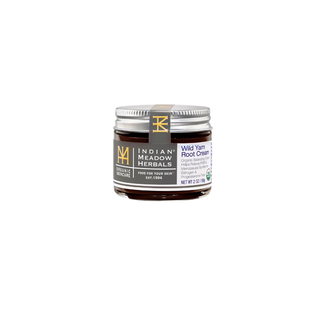 USDA Organic label on Indian Meadow Herbals Wild Yam Cream