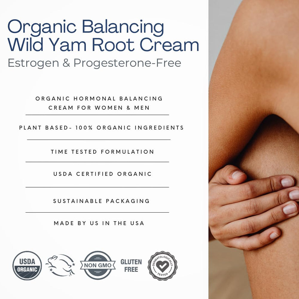 Indian Meadow Herbals Wild Yam Root Cream made in USA — woman-owned since 1994.