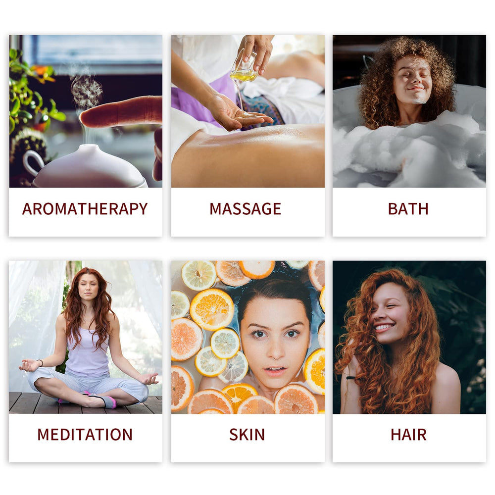 Sandalwood essential oil skincare and haircare usage