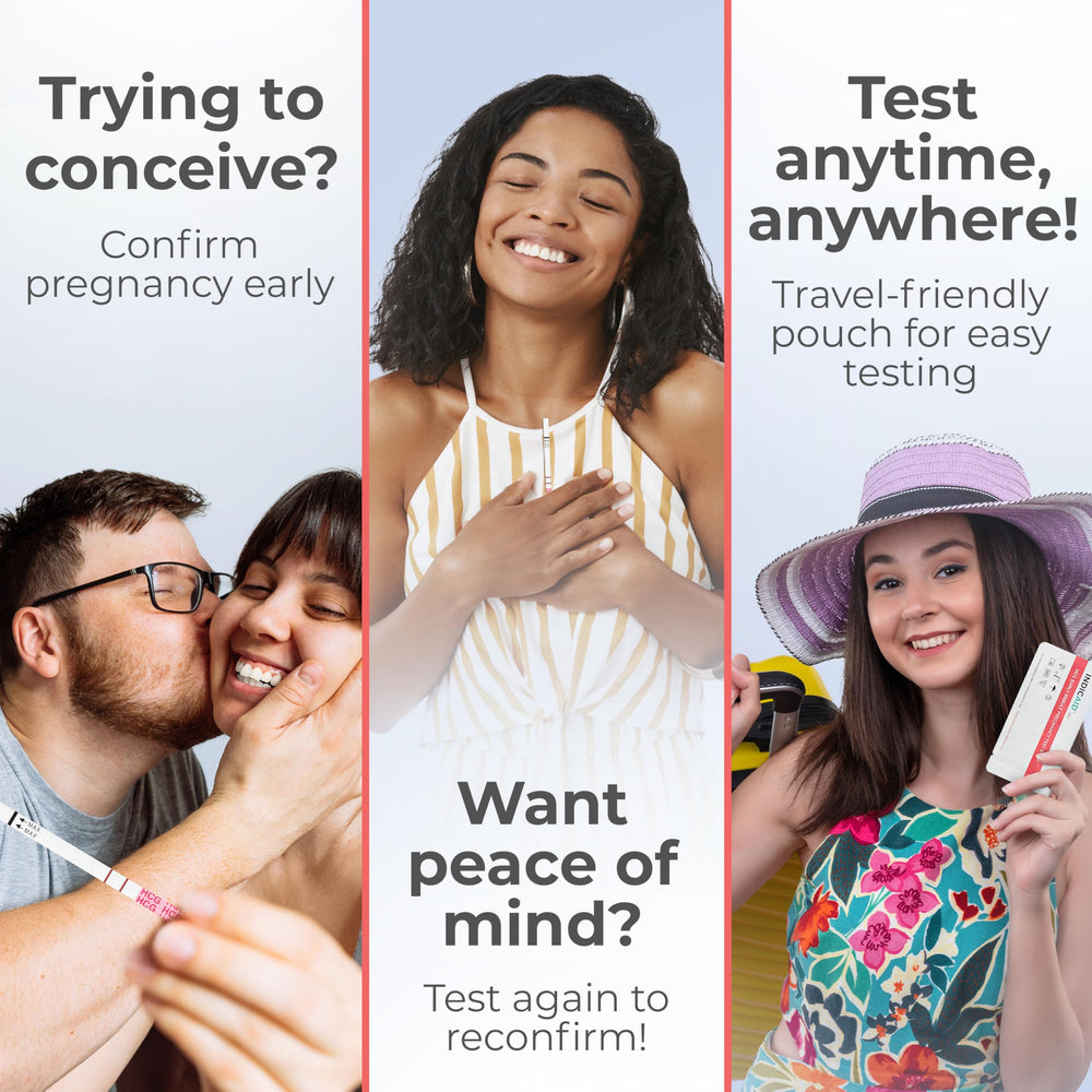 INDICAID Stop Waiting Early Detection Pregnancy Test Strips kit image 7