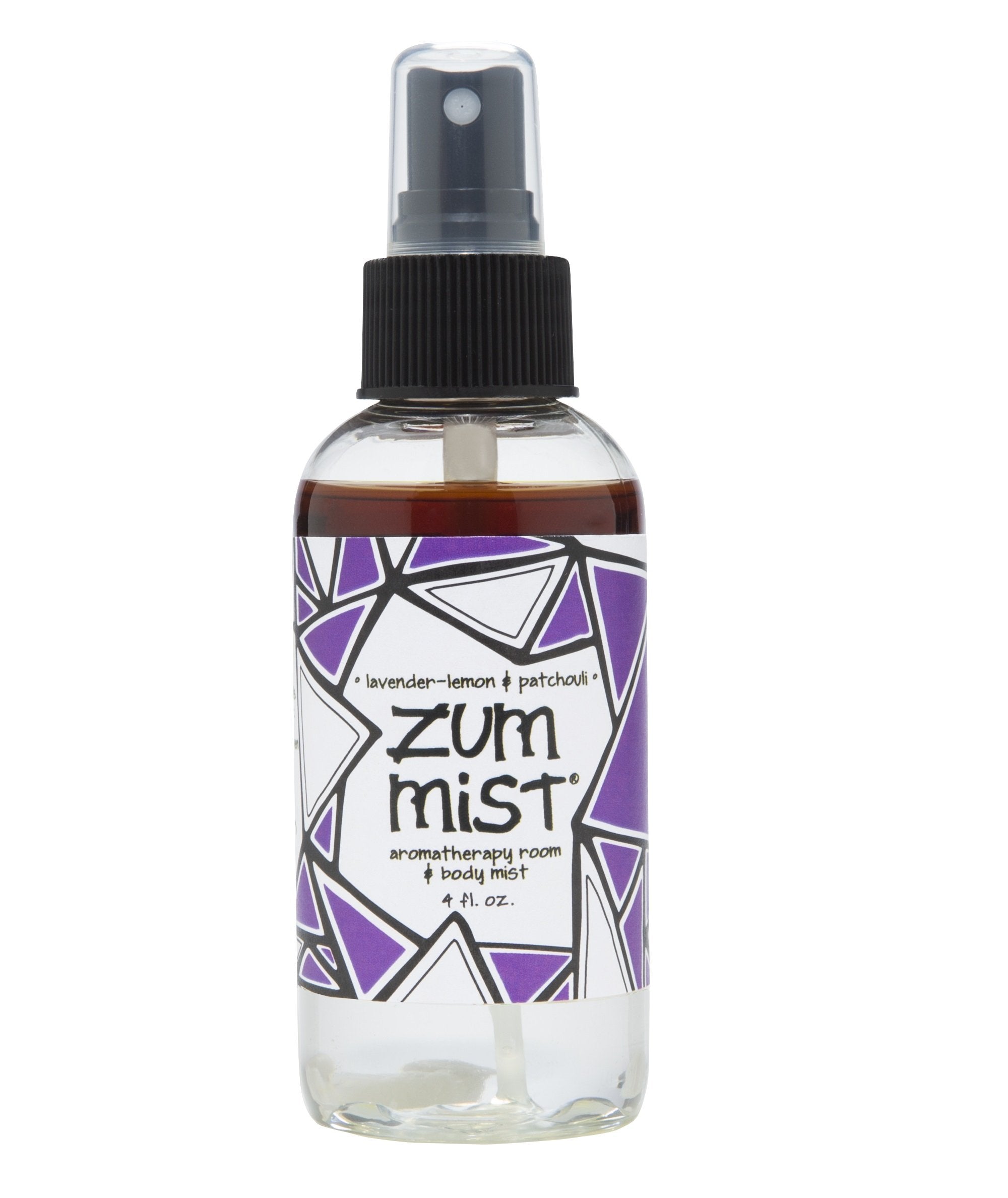 Indigo Wild Zum Mist Aromatherapy Spray bottle with Lavender-Lemon & Patchouli, 4 oz