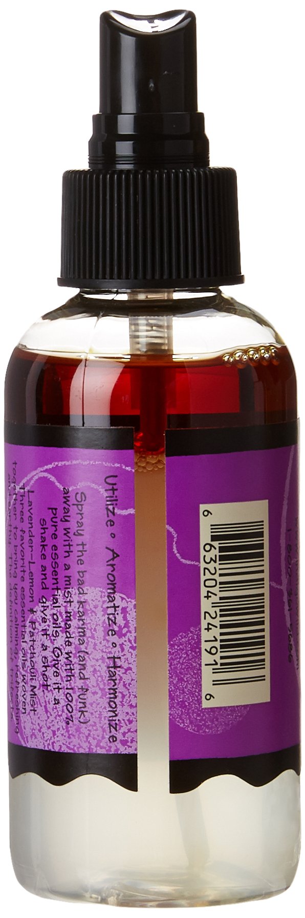 Close-up of Indigo Wild Zum Mist Aromatherapy Spray bottle with Lavender-Lemon & Patchouli, 4 oz