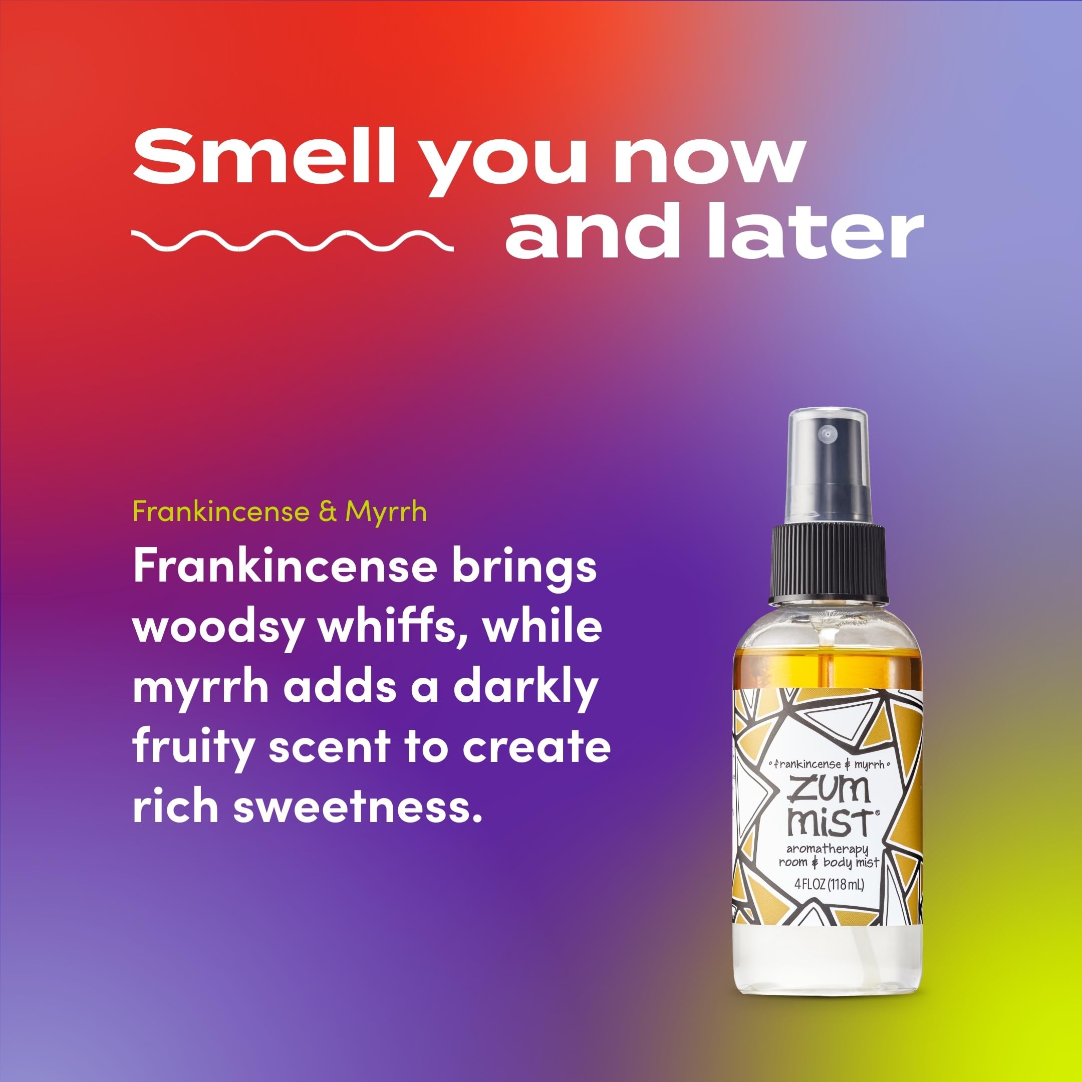 Zum Mist being used in a bedroom for room refresh
