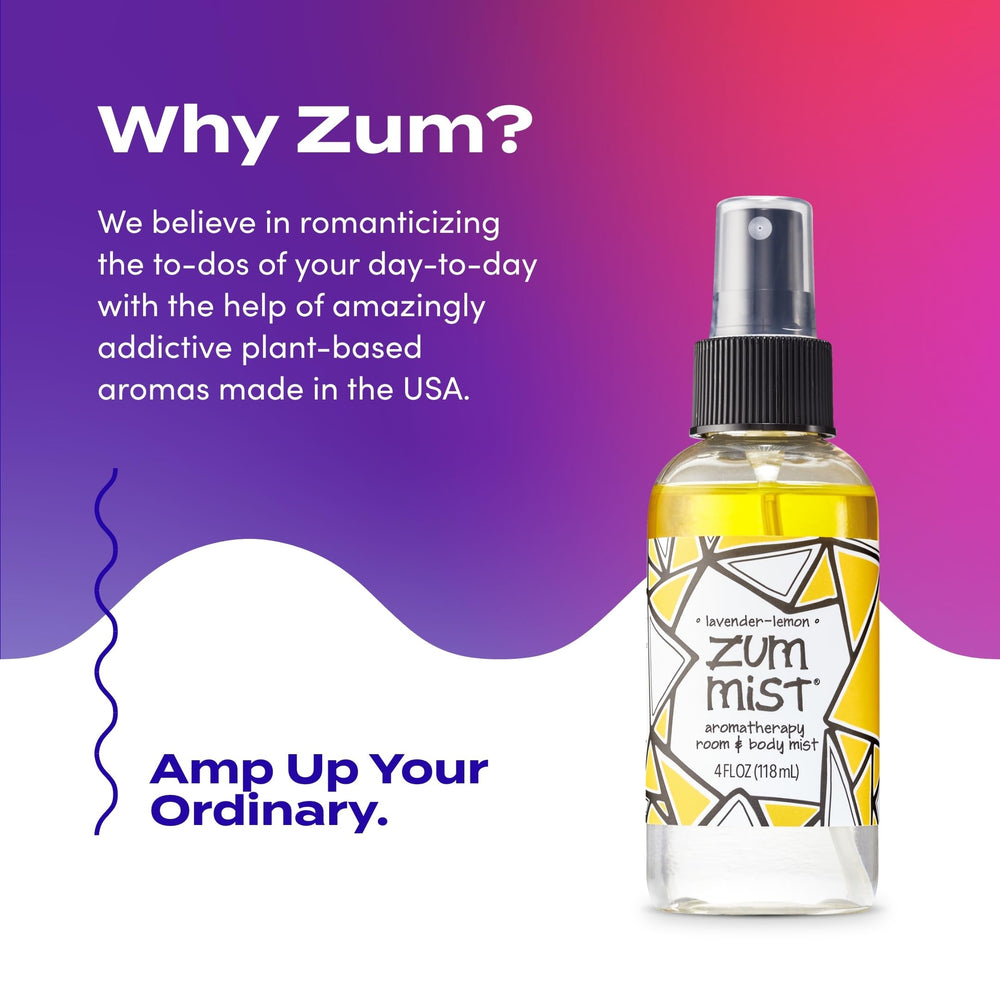 Indigo Wild Zum Mist product label close-up