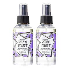 Indigo Wild Zum Mist Lavender Room & Body Spray 4 oz 2-pack front view