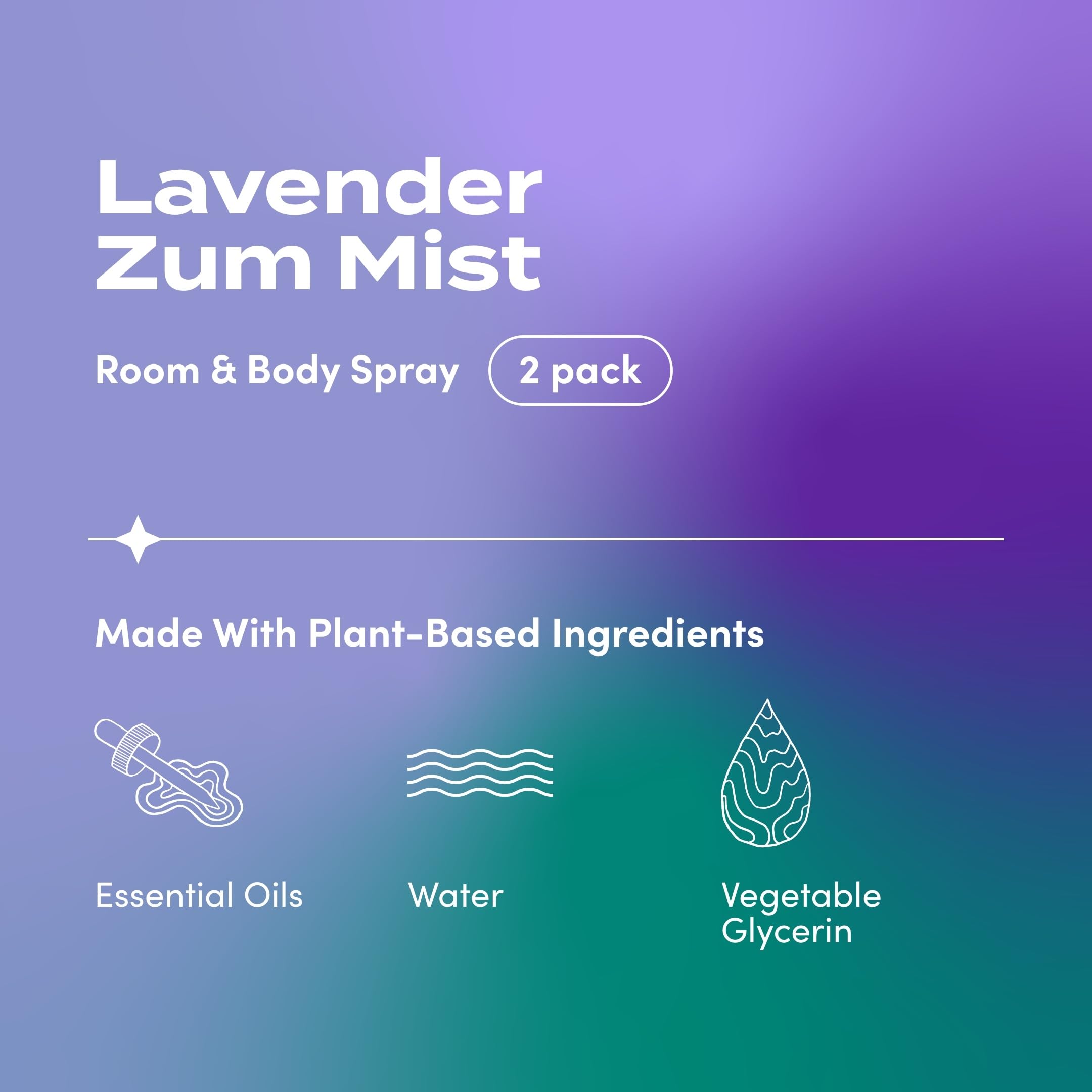 Zum Mist Lavender bottle close-up