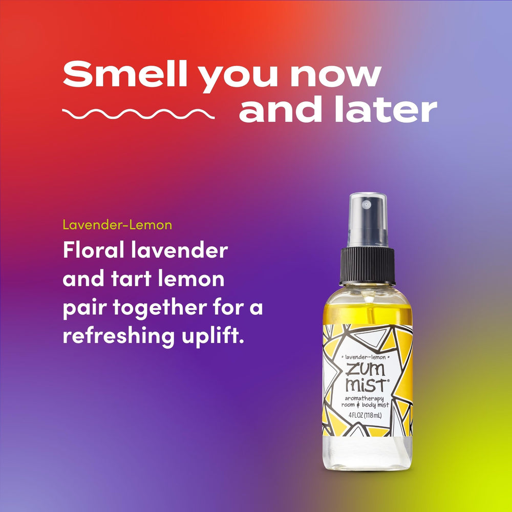 Lavender and lemon blossoms representing the scent notes
