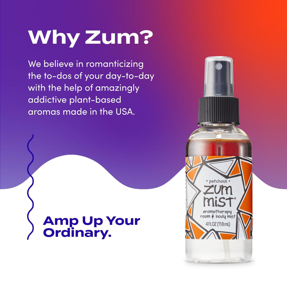 Dispenser top of Zum Mist Patchouli spray