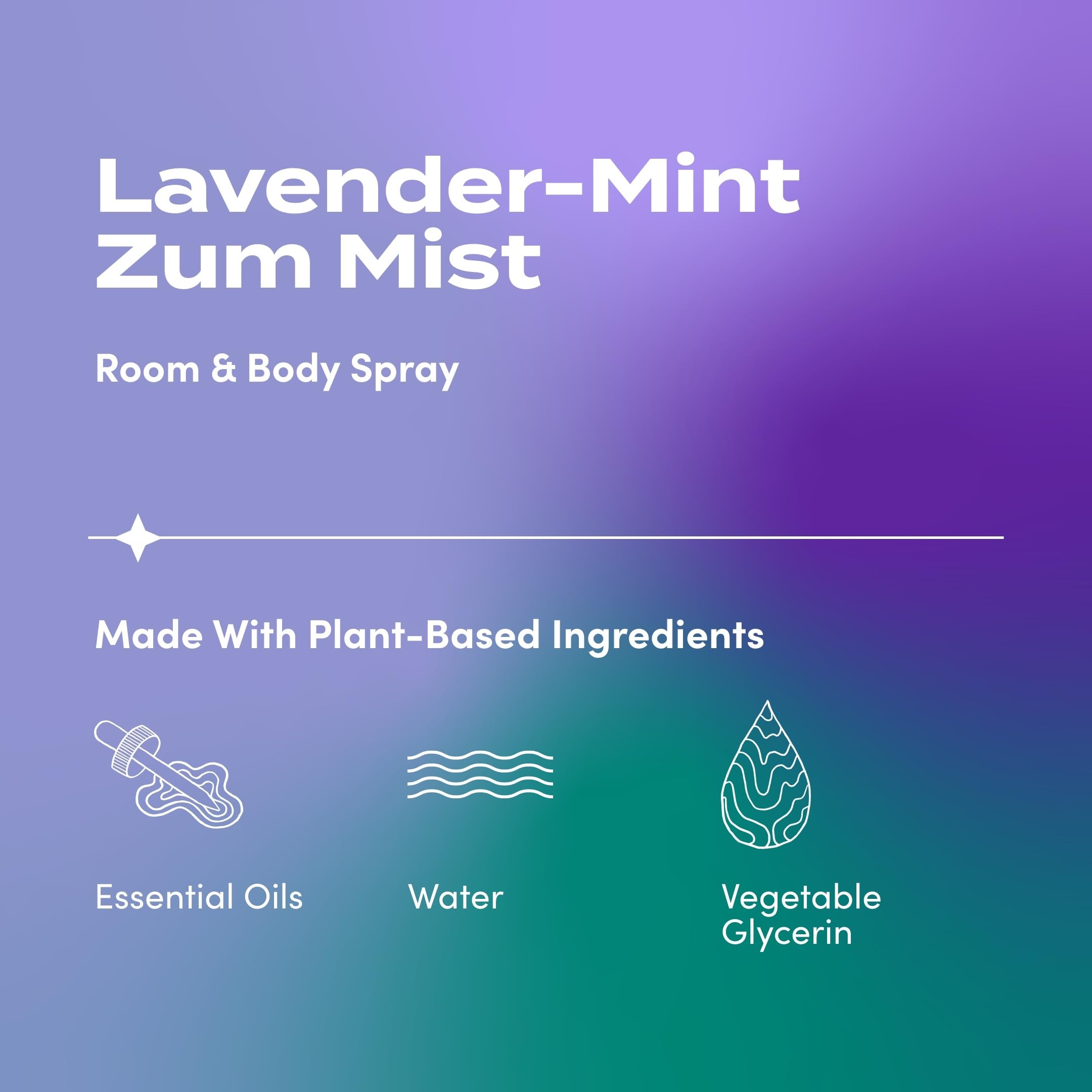 Room spray being used in a room