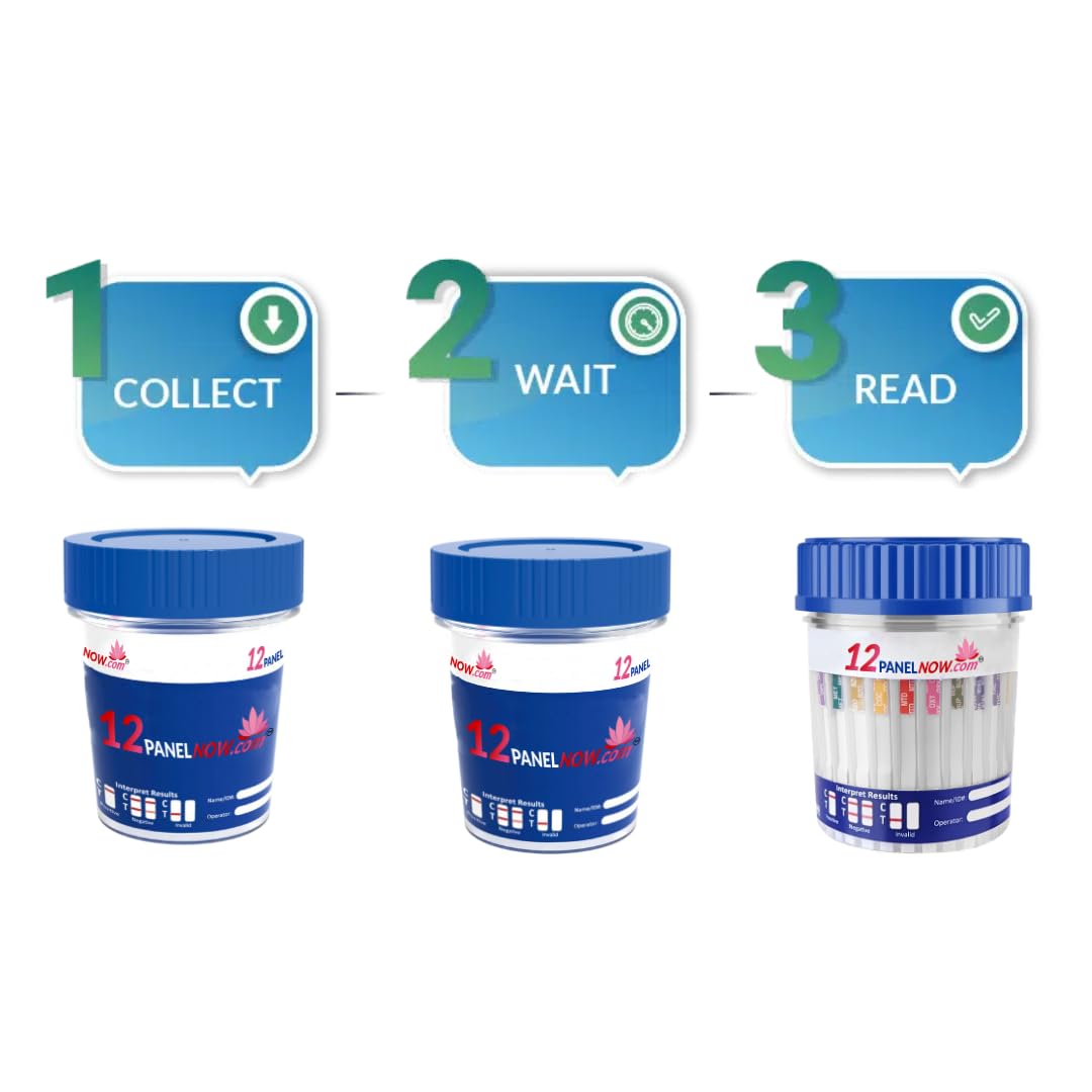 Individually sealed drug test cup for hygienic sampling