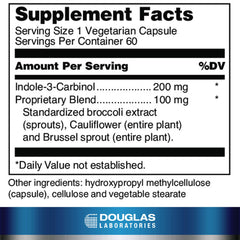 Indole-3-Carbinol from cruciferous vegetables blend