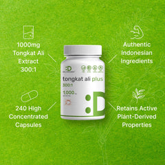 Indonesian Longjack root (Eurycoma longifolia) 300:1 extract graphic