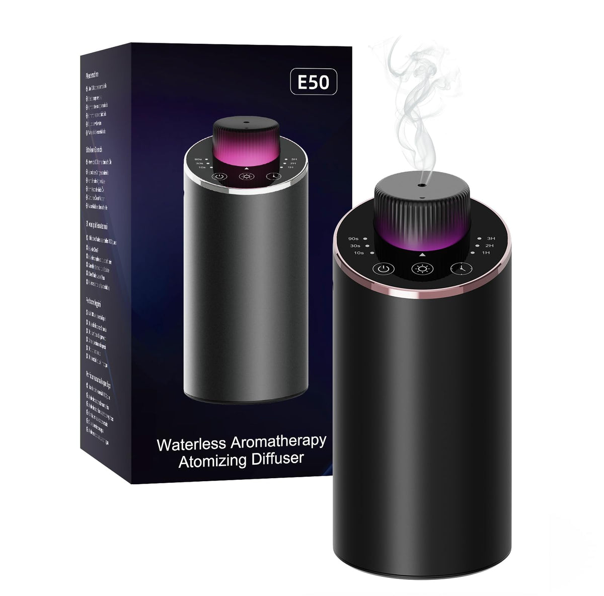INXDOLHOM waterless diffuser front view delivering pure nano mist aroma