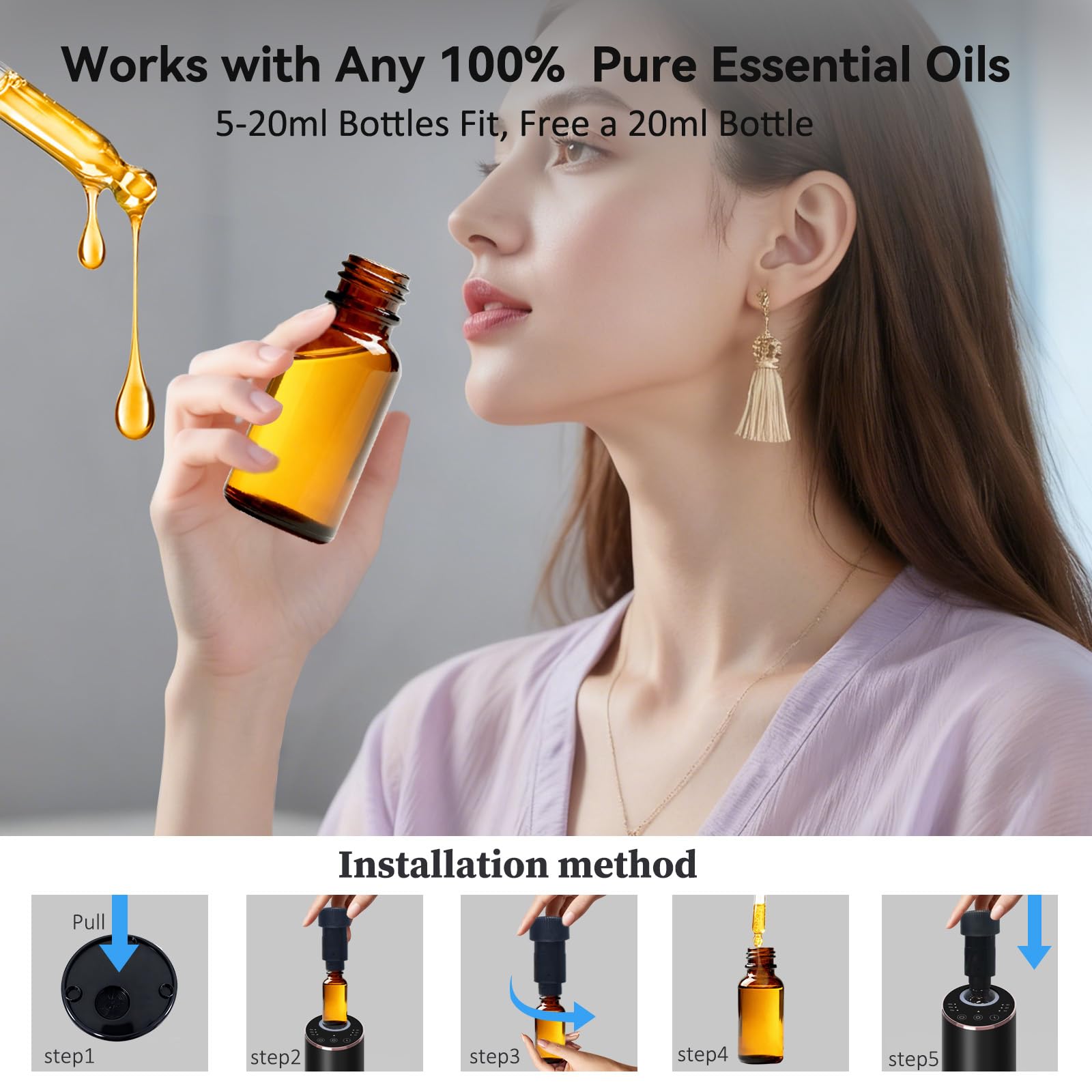 INXDOLHOM waterless diffuser packaging and gift-ready presentation