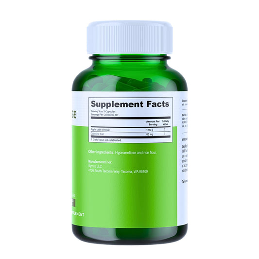 ACV capsules with cayenne tablets