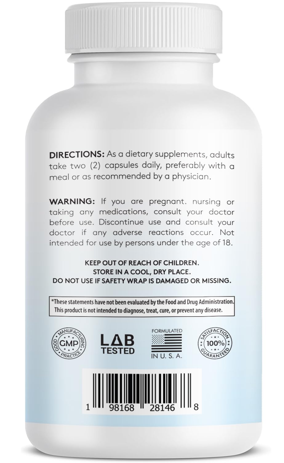 Gluten-free and Non-GMO certifications on packaging