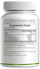 Non-GMO and gluten-free omega-3 supplement ingredients