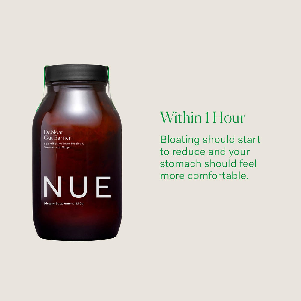 Illustration of prebiotic blend with Reishi mushroom, ginger and turmeric