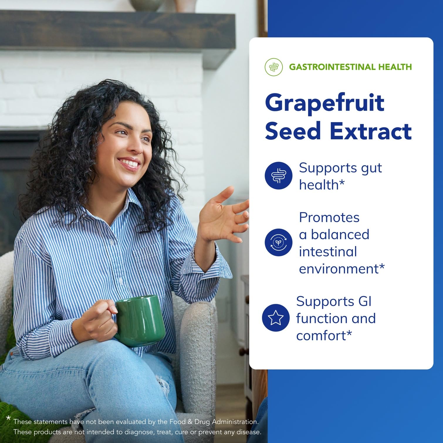 Purity and ingredients indicating gluten-free and no artificial additives