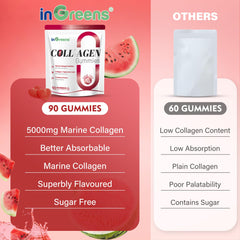 Sugar-free gummy label and product imagery
