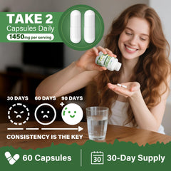 Close-up view of inGreens Cortisol Supplement capsules
