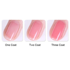 IN.HYPE French Semi-Sheer application demonstrating layered color build